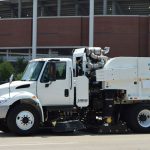 Street Sweeping Services in the Grand Rapids, Michigan area-Tymco 600 Sweeper Truck