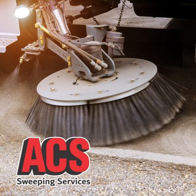 Winter Sweeping in Grand Rapids, Michigan