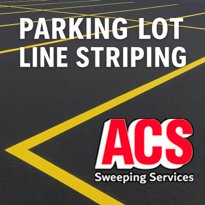 Parking Lot Line Striping in Eastown Grand Rapids Michigan