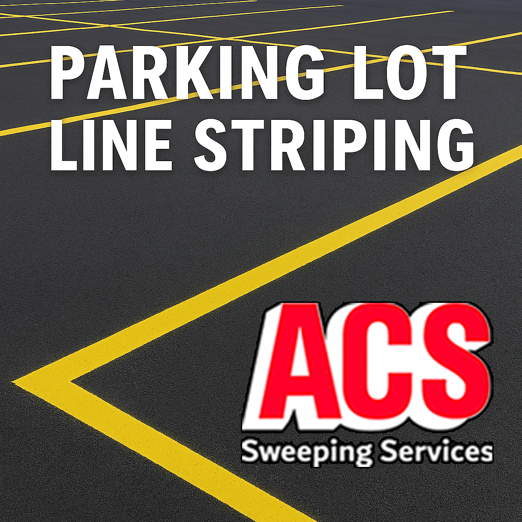 Parking Lot Line Striping in Eastown Grand Rapids Michigan