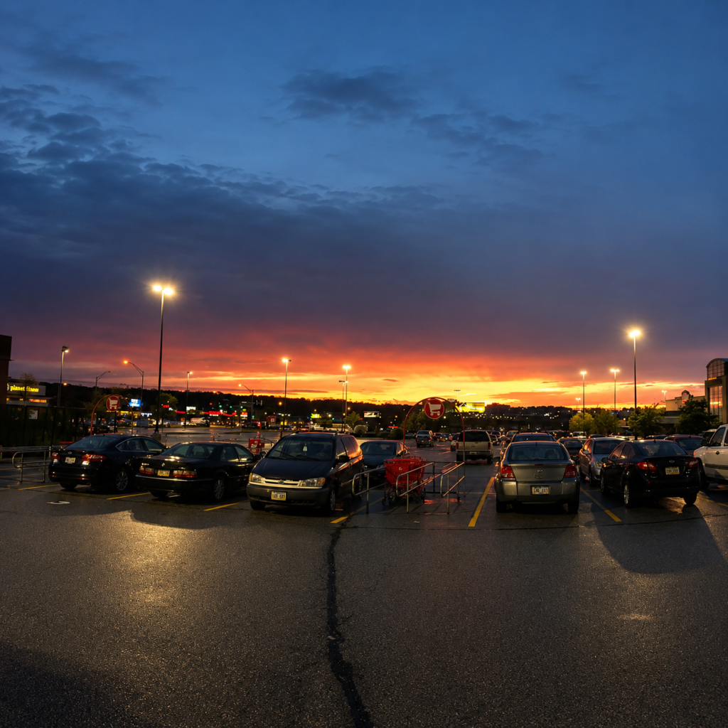 parking lot sweeping Grand Rapids Michigan