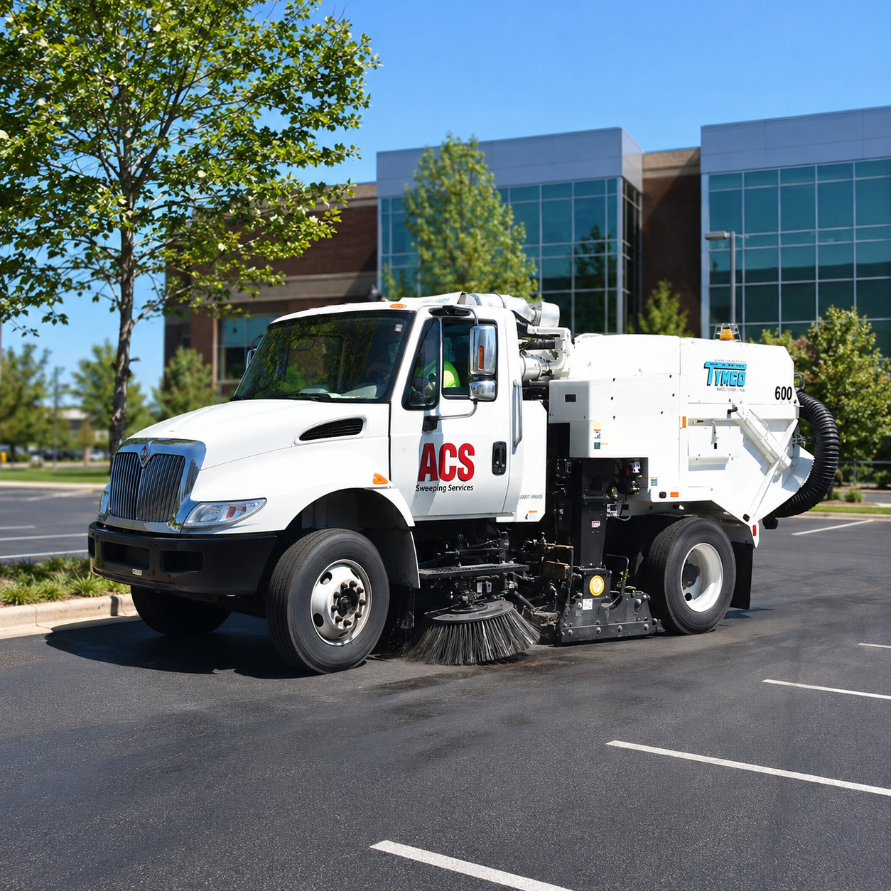 Parking Lot Sweeping Grand Rapids Michigan