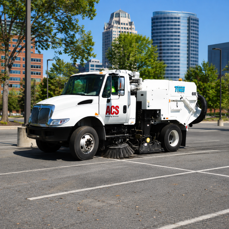 parking lot sweeping Grand Rapids